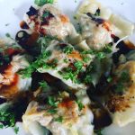 Veggie & Chestnut Crispy Bottom Dumplings – Jax Hamilton Cooks