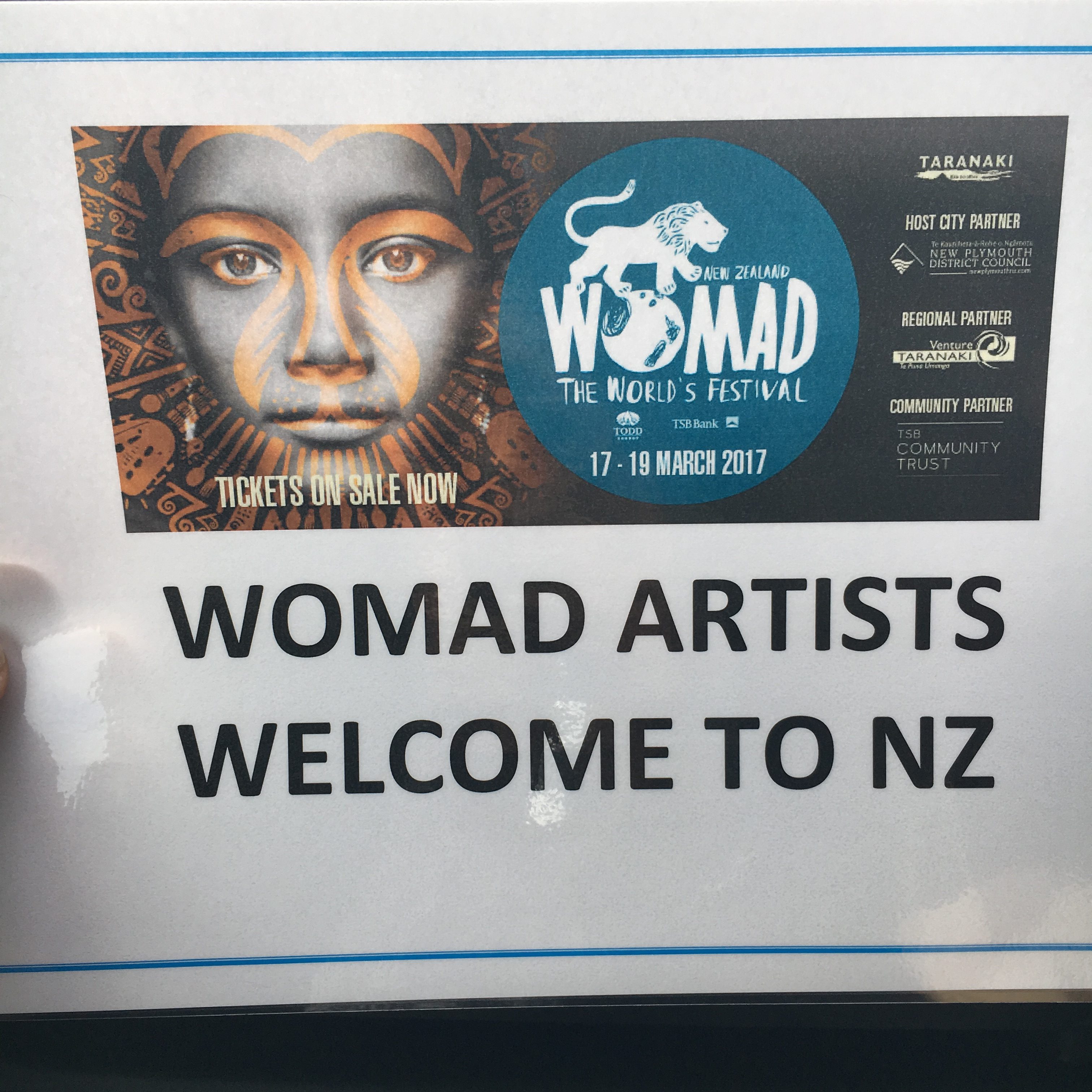 Jax Hamilton, Taste The World Host, WOMADNZ