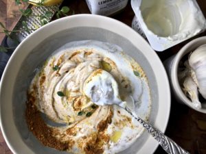 Turmeric, Lemon & Yoghurt Mash Up - Jax Hamilton