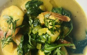 Prawn and Spinach Masala - Jax Hamilton Cooks