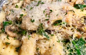 Gnocchi with Mushrooms, Thyme & Lemon - Jax Hamilton Cooks